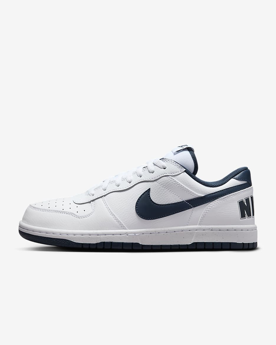 Nike Big Low Men's Shoes - White/Midnight Navy