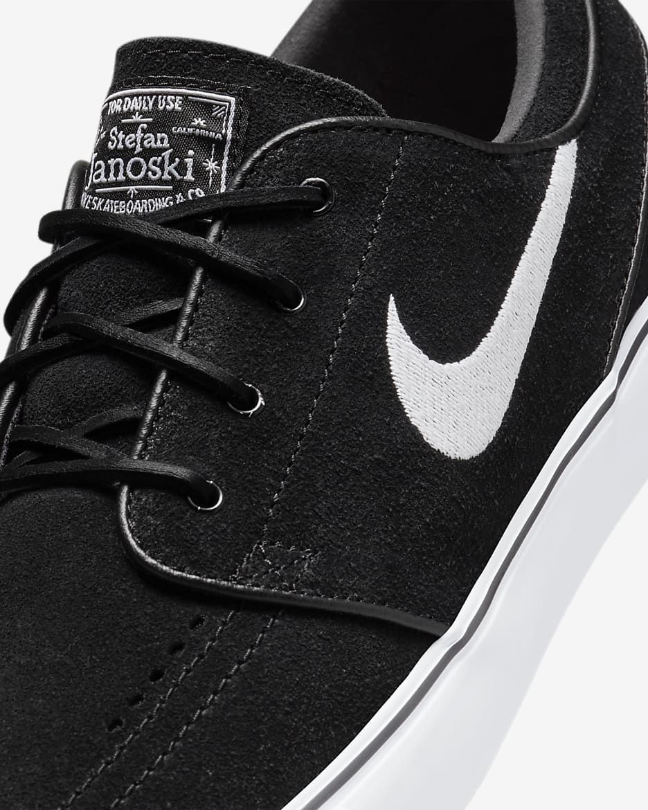 Nike SB Zoom Janoski OG+ deszkás cipő - Fekete/Fekete/Fehér/Fehér