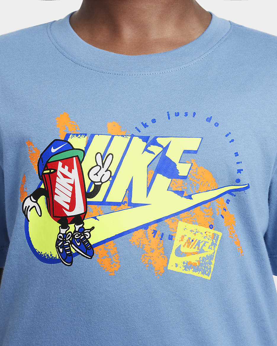 Nike Sportswear T-Shirt für ältere Kinder - Aegean Storm