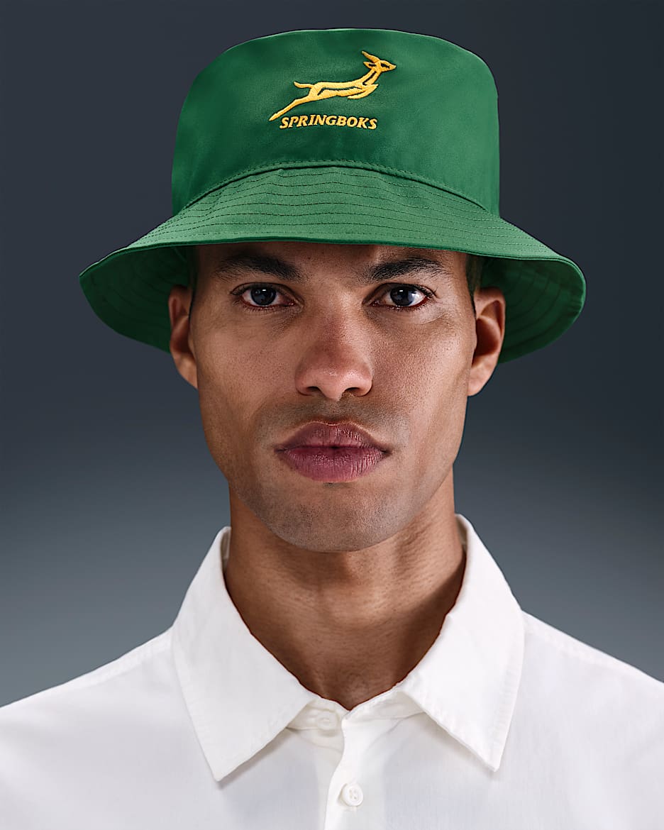 Unisex bucket καπέλο ράγκμπι Springboks Nike - Gorge Green/University Gold/University Gold