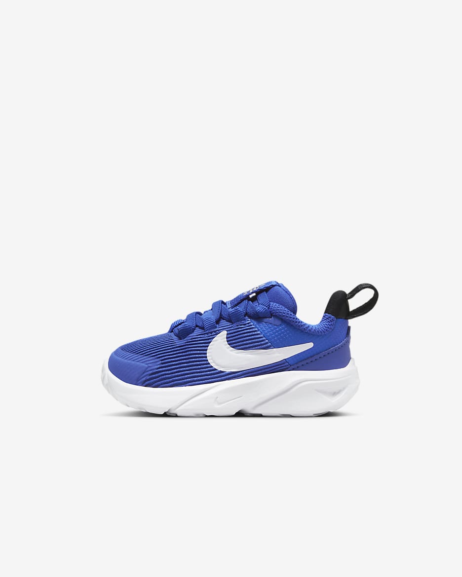 Nike Star Runner 4 Baby/Toddler Shoes - Hyper Royal/Black/White/White