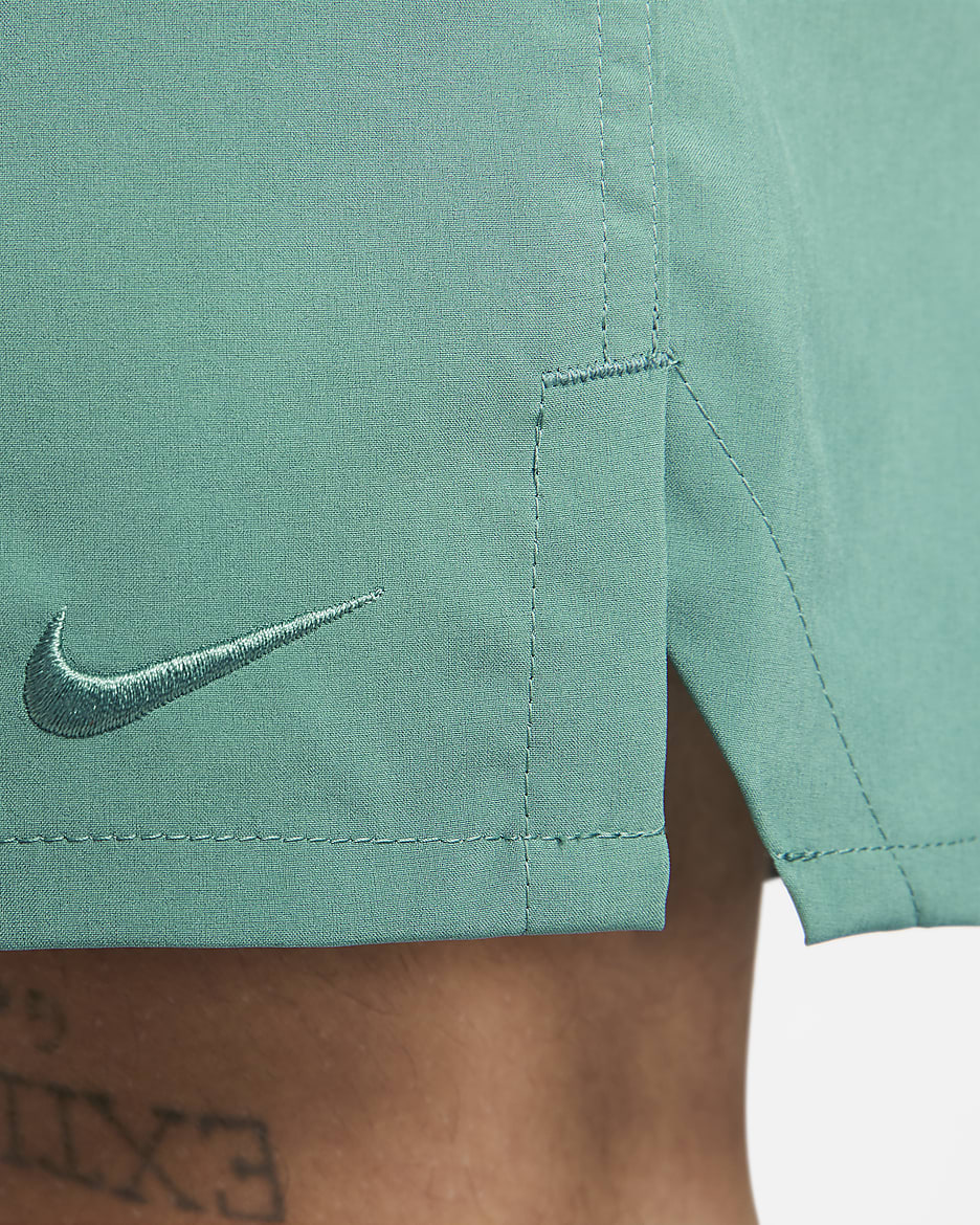 Nike Unlimited Dri-FIT allsidig shorts uten fôr til herre (18 cm) - Mineral Teal/Svart/Mineral Teal