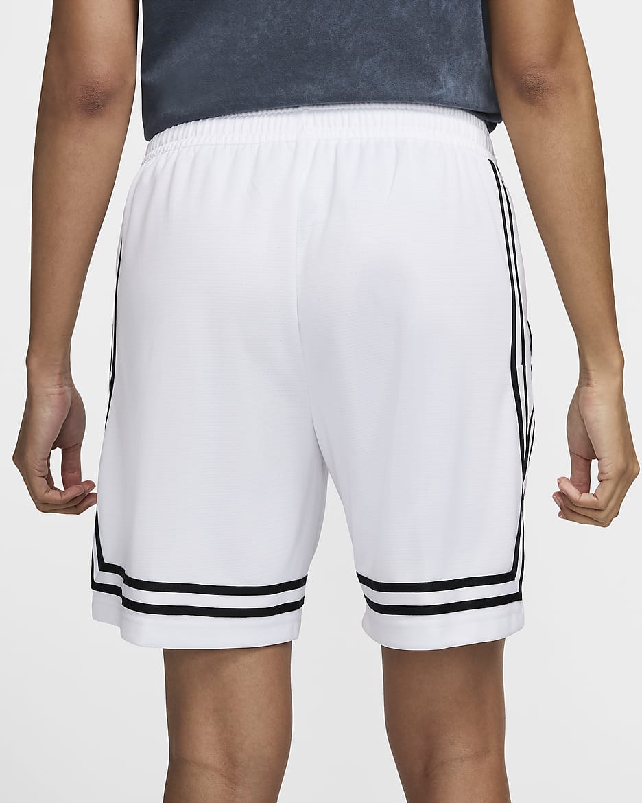 Nike Crossover Women's Dri-FIT 7" Basketball Shorts - White/Black/Black