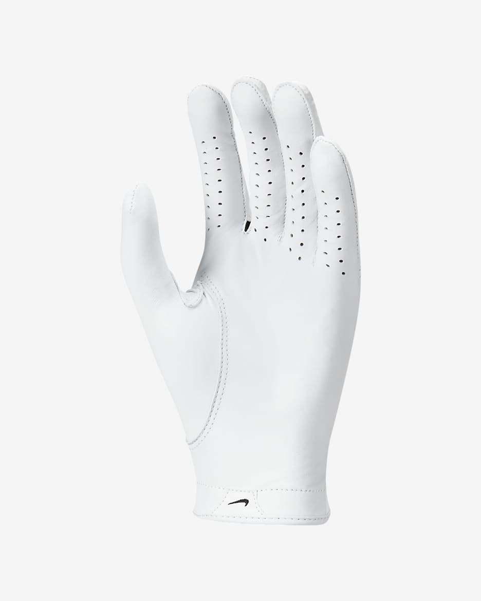 Nike Tour Classic 4 férfi golfkesztyű (normál, balkezes) - Pearl White/Pearl White/Fekete