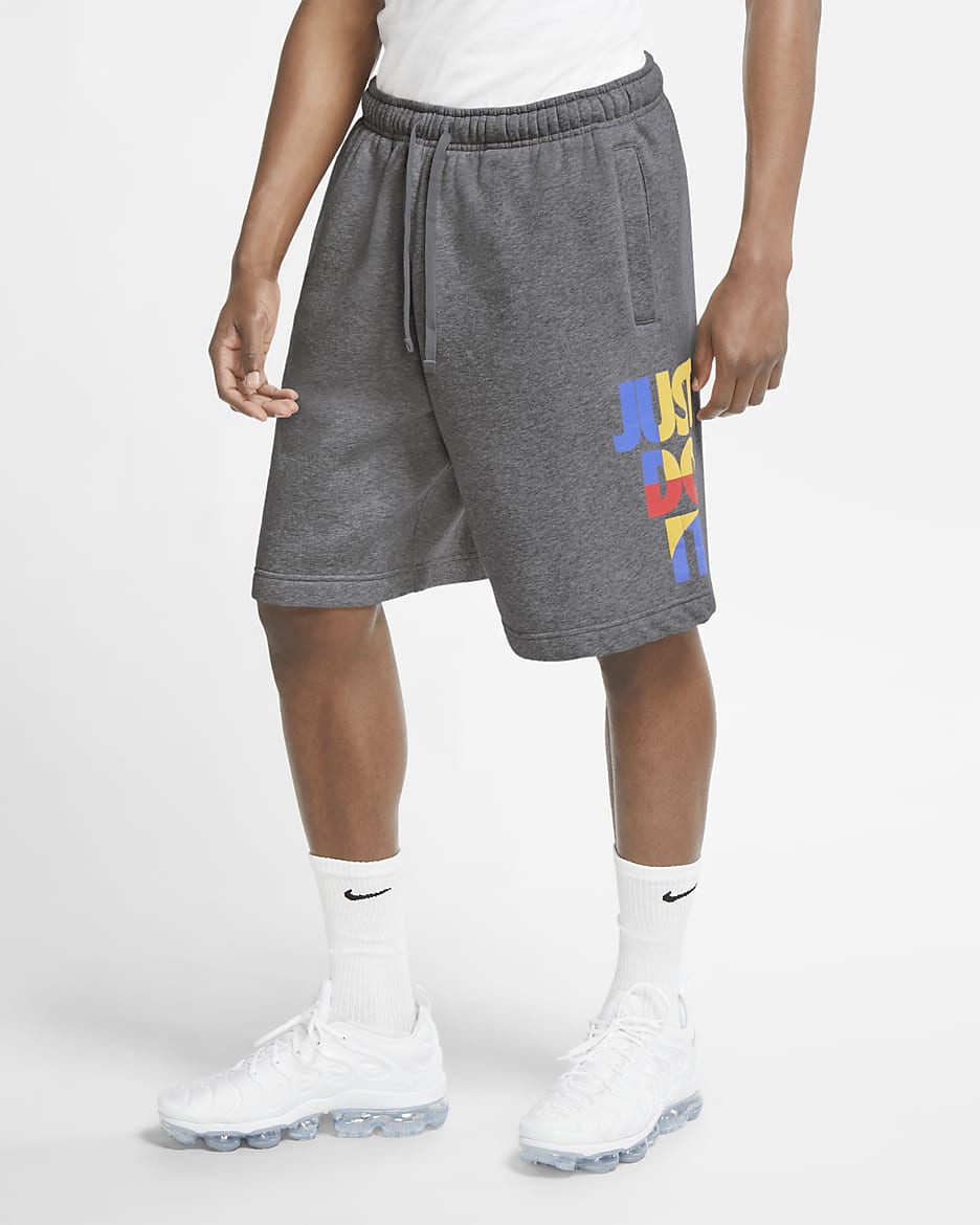 Nike Sportswear JDI Men's Fleece Shorts - Charcoal Heather