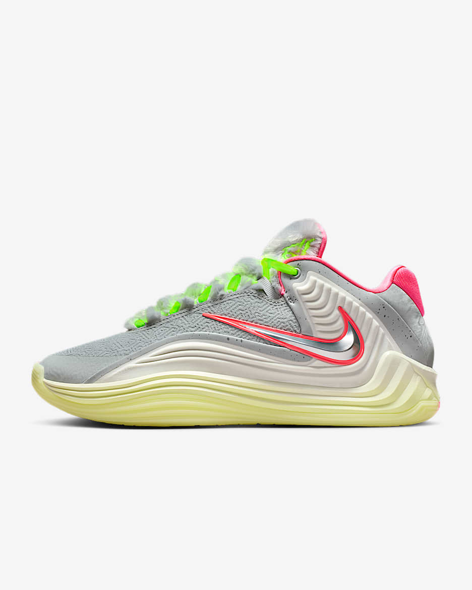 Giannis Freak 7 "Shapeshift" Basketball Shoes - Wolf Grey/Smoke Grey/Digital Pink/Metallic Silver