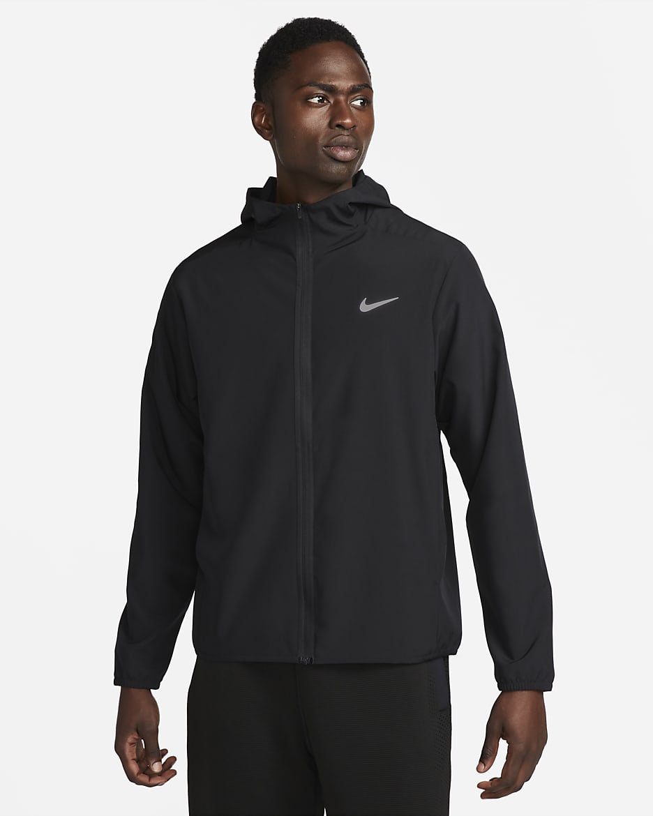 Nike Form Dri-FIT veelzijdig herenjack met capuchon - Zwart