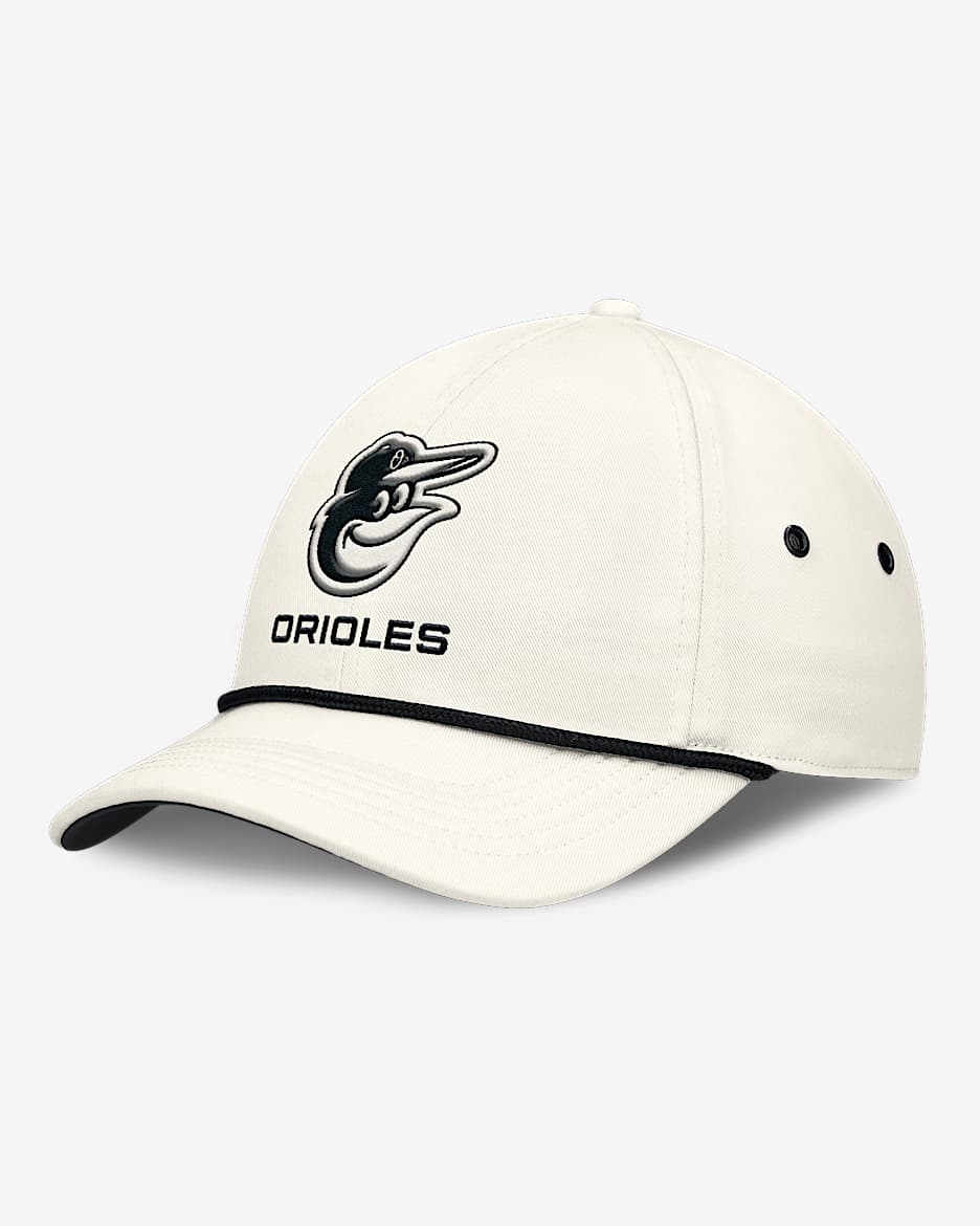 Baltimore Orioles Club Men's Nike MLB Adjustable Hat - Sail