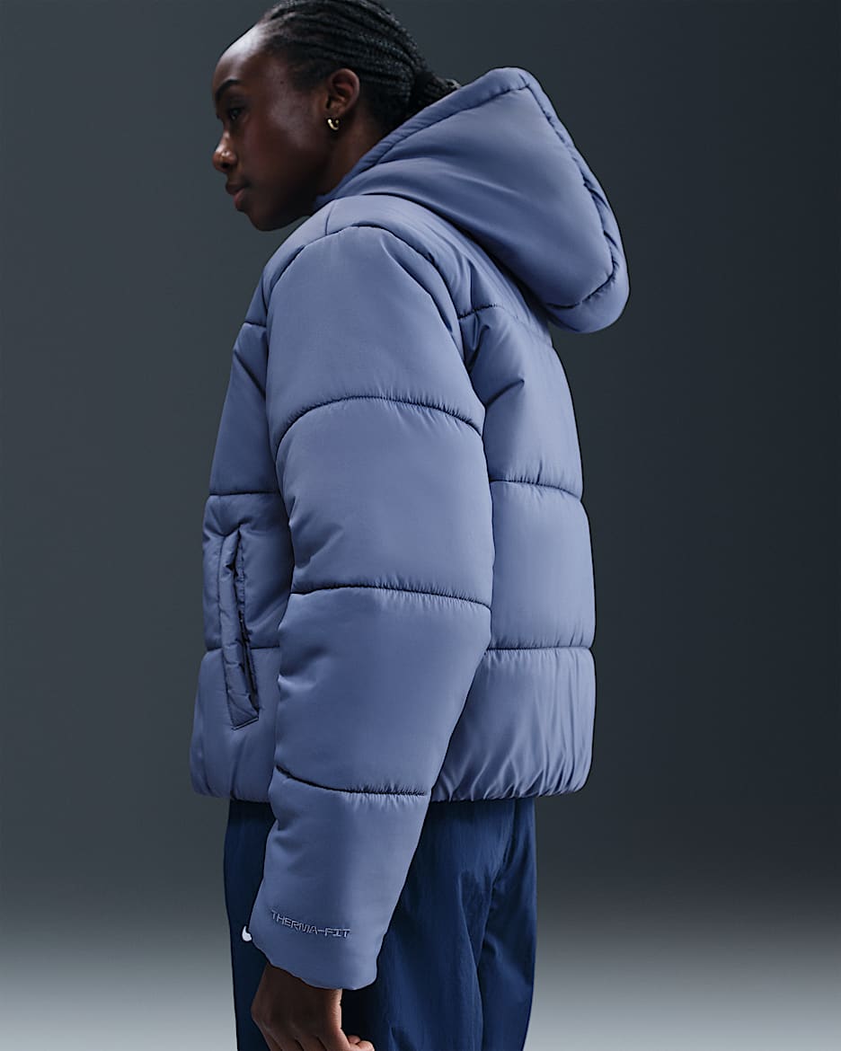 Nike Sportswear Classic Puffer Women's Therma-FIT Loose Hooded Jacket