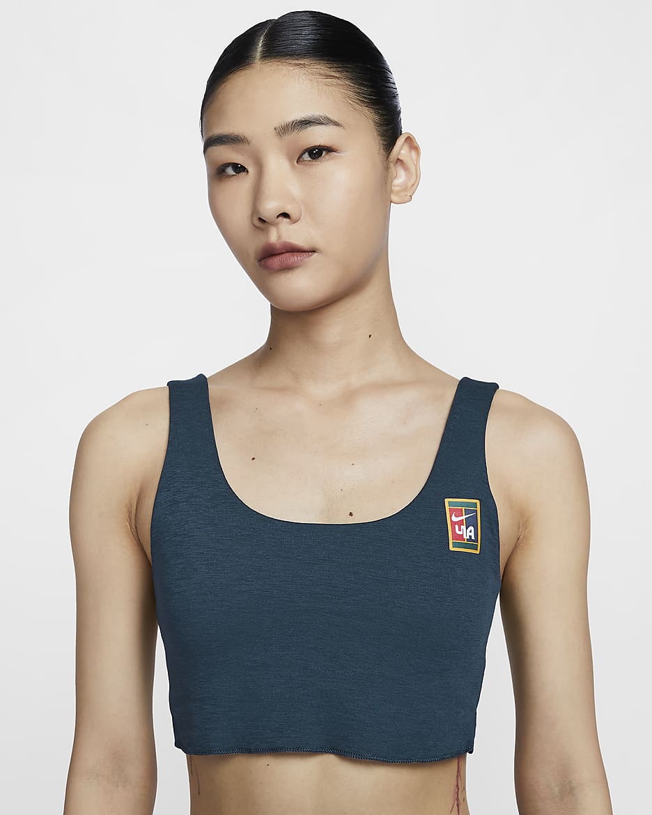 Nike Sportswear x Yoon Women's Light-Support Lightly Lined Sports Bra - Armoury Navy/White