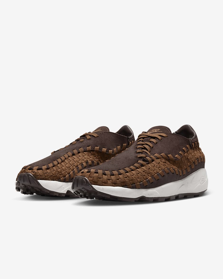 Chaussure Nike Air Footscape Woven pour femme - Earth/Phantom/Light British Tan