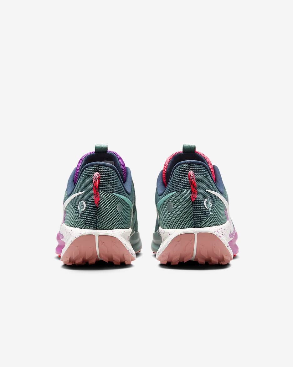 Nike Pegasus Trail 5-trailløbesko til mænd - Armory Navy/Vivid Grape/Green Frost/Phantom