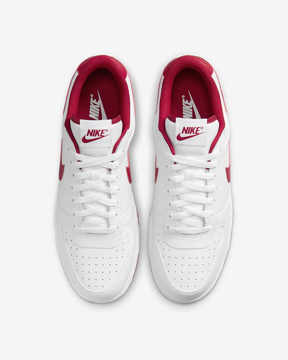 Nike Big Low Men's Shoes - White/Gym Red