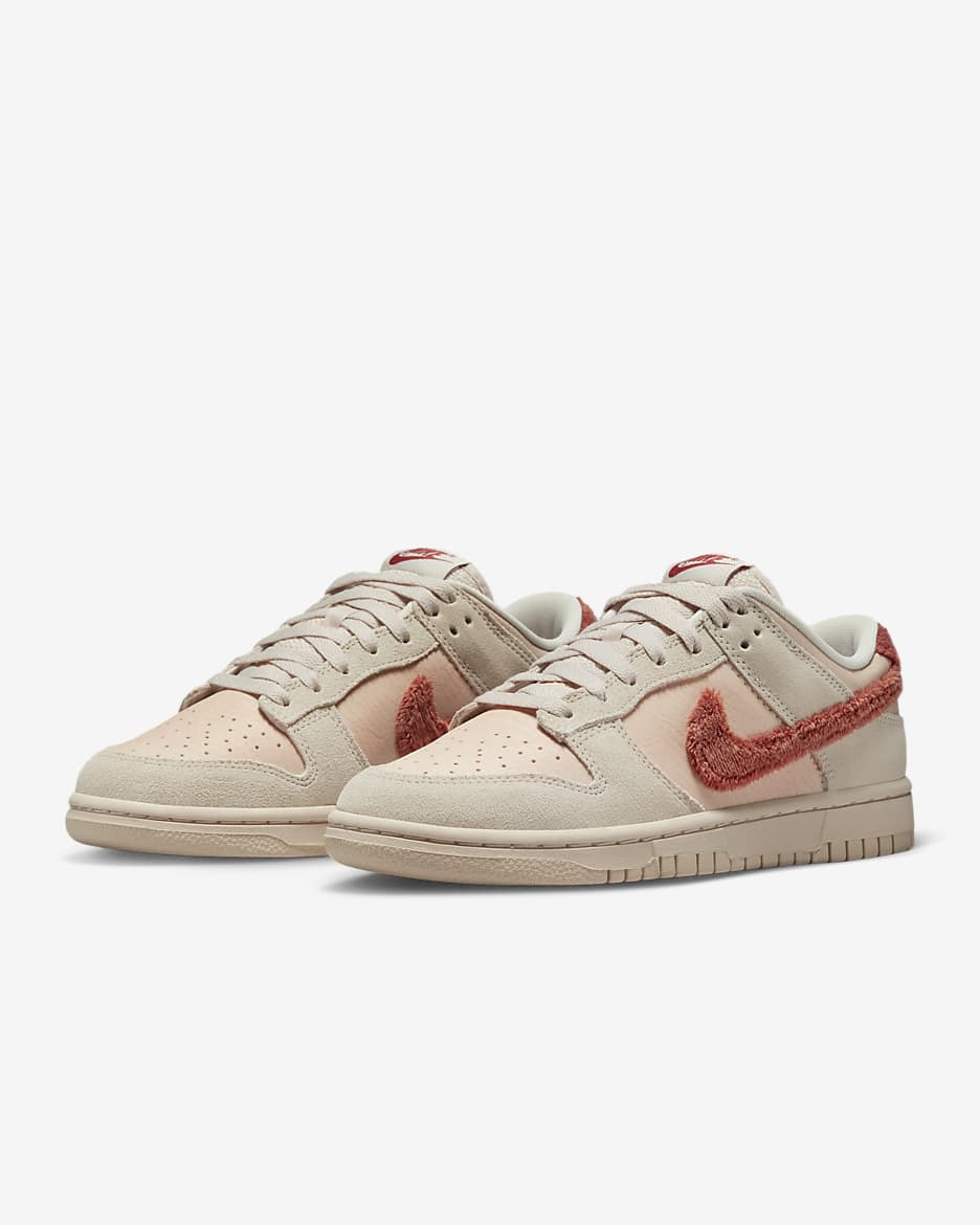 Nike Dunk Low Women's Shoes - Shimmer/Sand Drift/Pearl White/Mars Stone