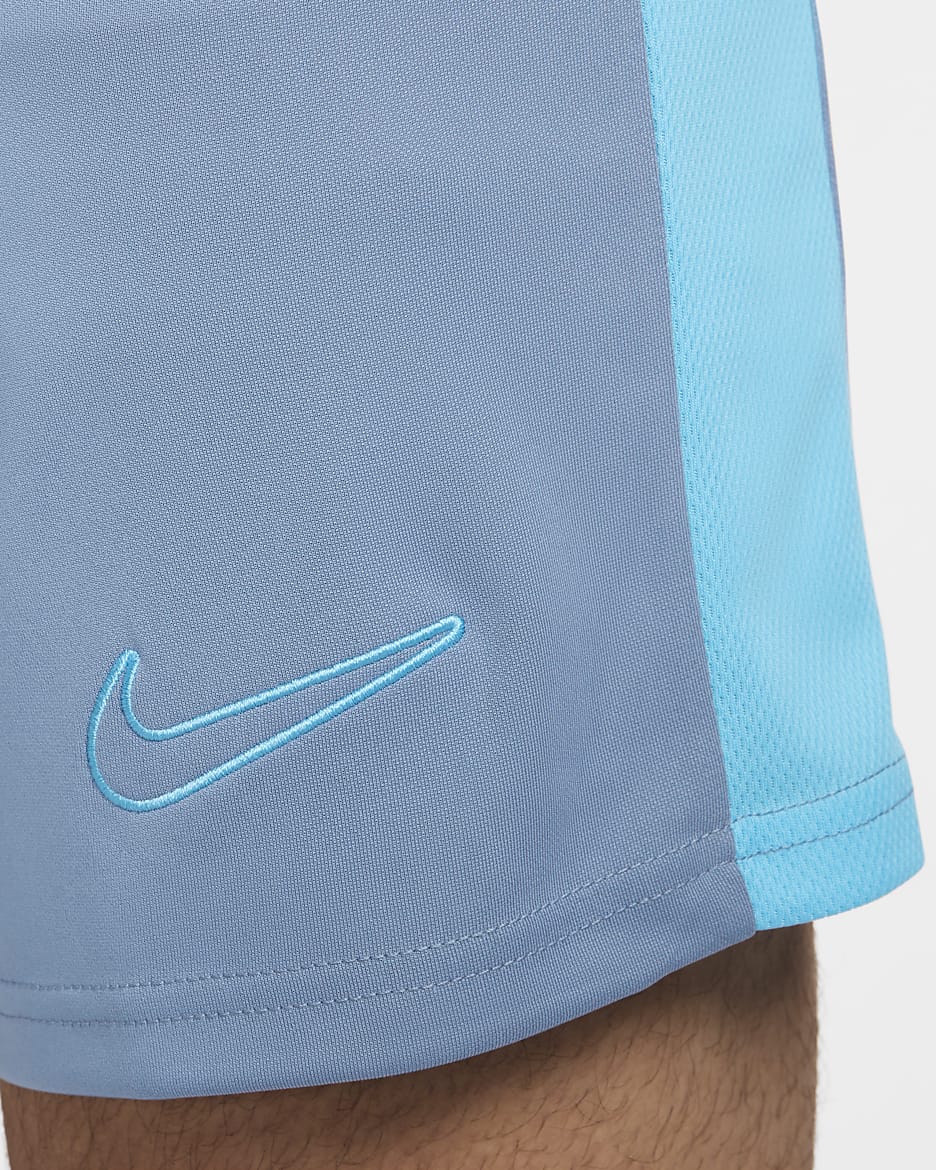 Shorts de fútbol Dri-FIT para hombre Nike Dri-FIT Academy - Tormenta del Egeo/Azul báltico/Azul báltico