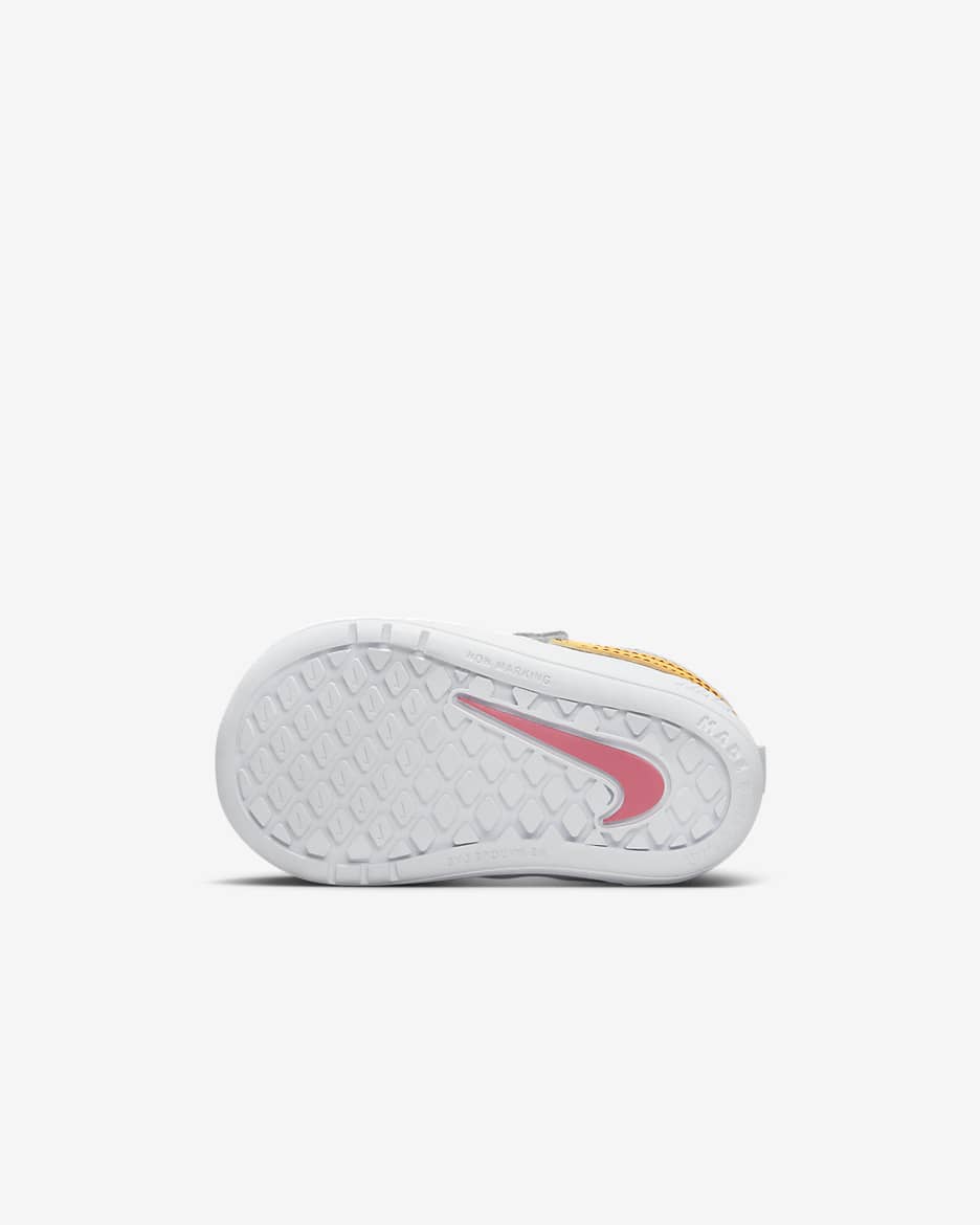 Nike Pico 5 Baby & Toddler Shoes - Photon Dust/Sea Coral/Gridiron/Laser Orange