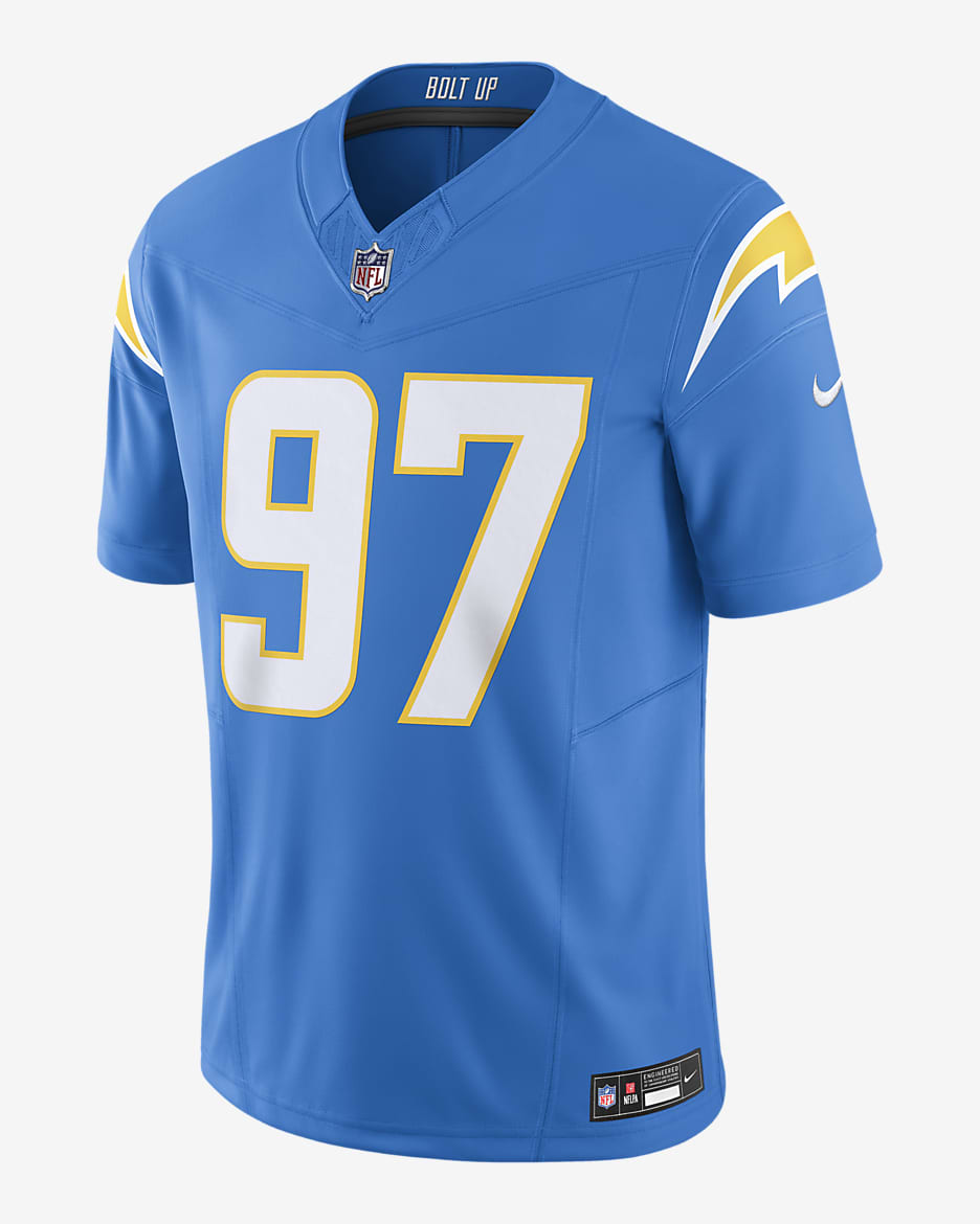 Joey Bosa Los Angeles Chargers Men's Nike Dri-FIT NFL Limited Football Jersey - Powder Blue