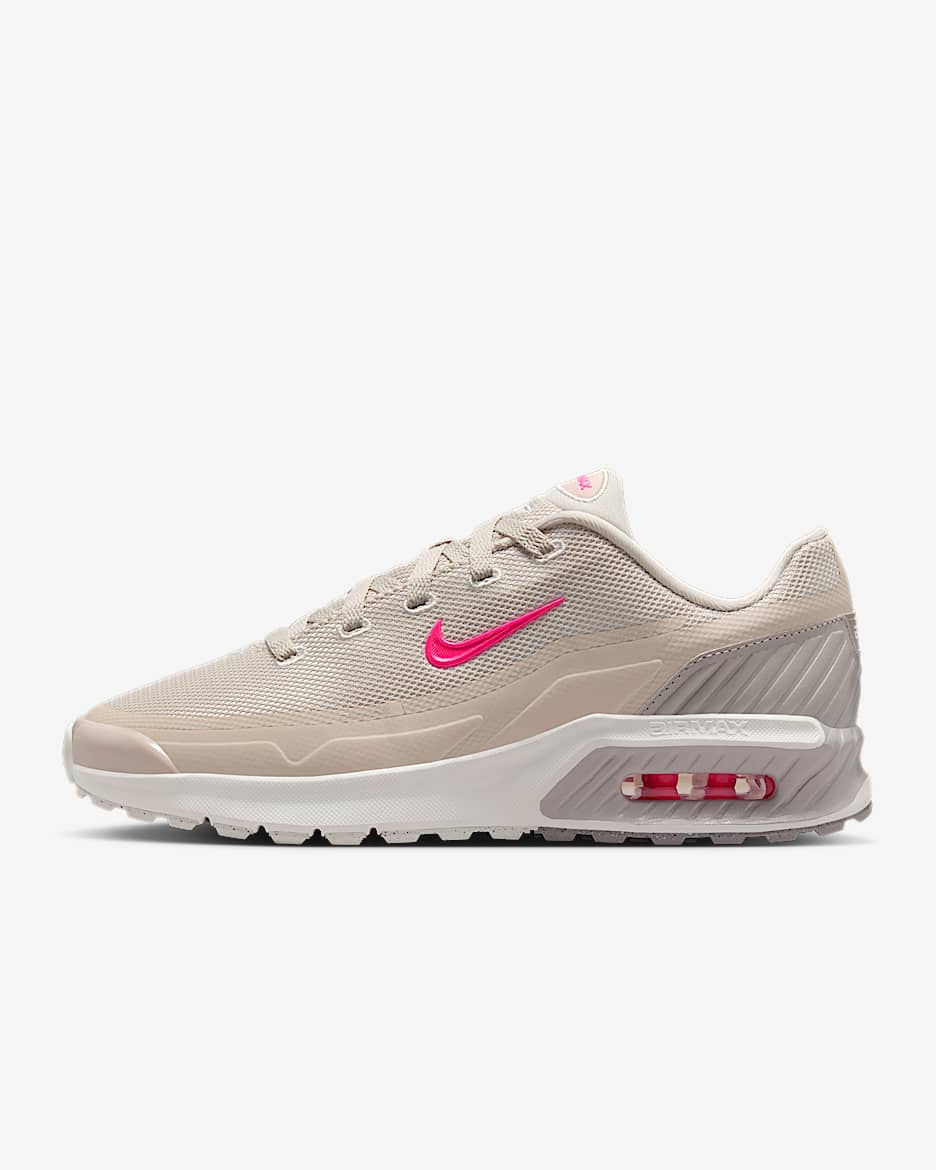 Tenis para mujer Nike Air Max Bia - Marrón verdoso claro/Vela/Gris humo/Hiperrosa