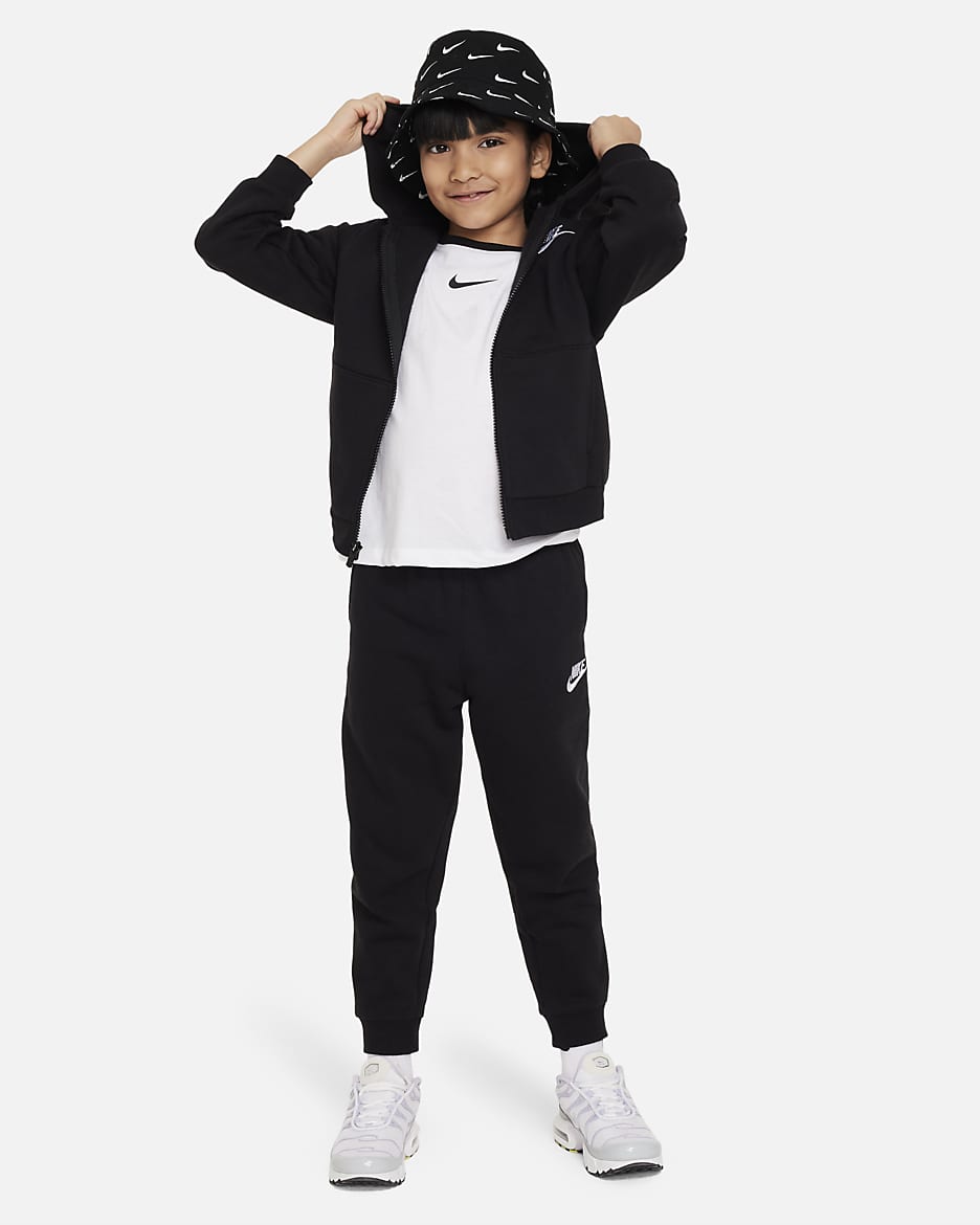 Nike Sportswear Club Fleece Joggers Hose für jüngere Kinder - Schwarz