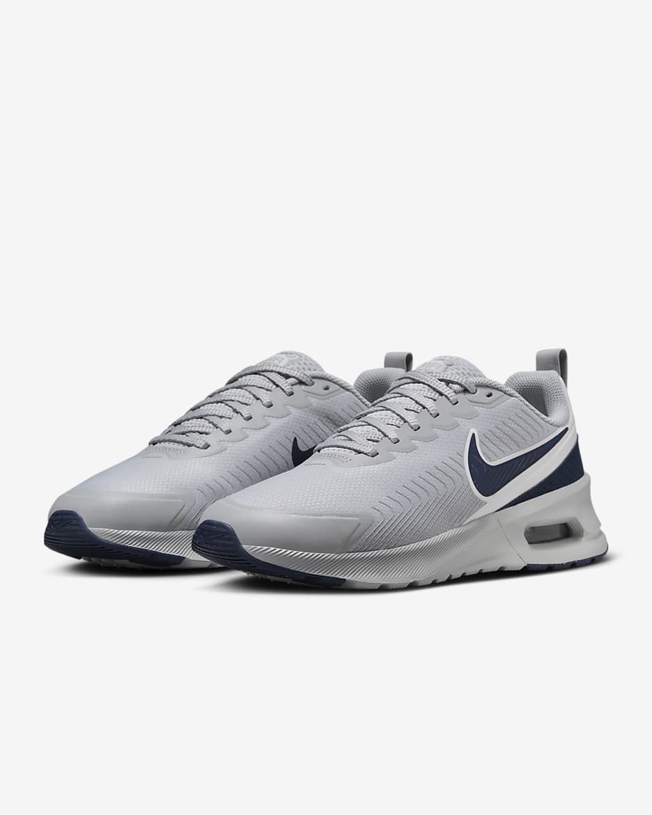 Chaussure Nike Air Max Nuaxis pour homme - Light Smoke Grey/Cyber/Blanc/Obsidian