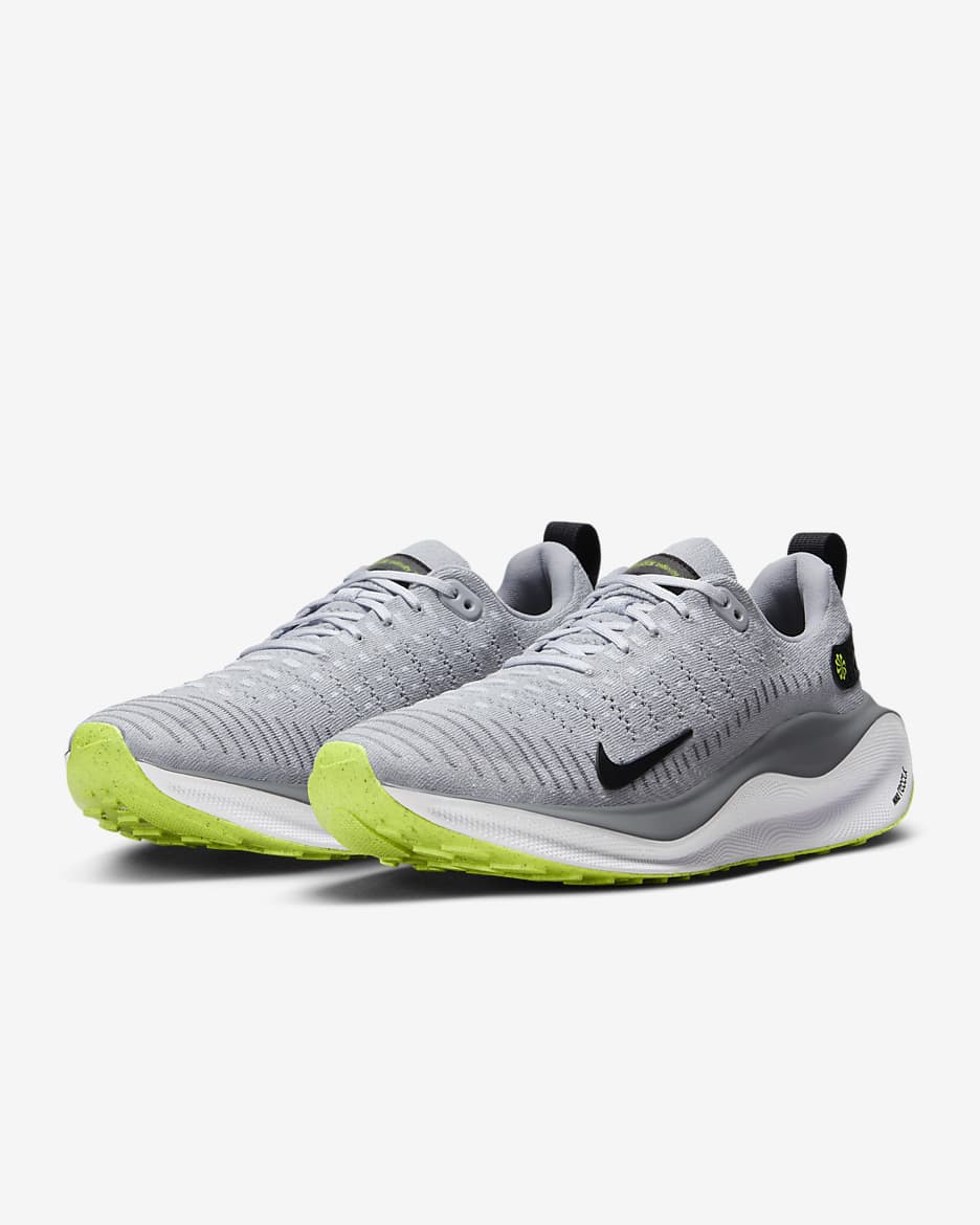 Nike InfinityRN 4 Men's Road Running Shoes - Wolf Grey/Pure Platinum/Cool Grey/Black