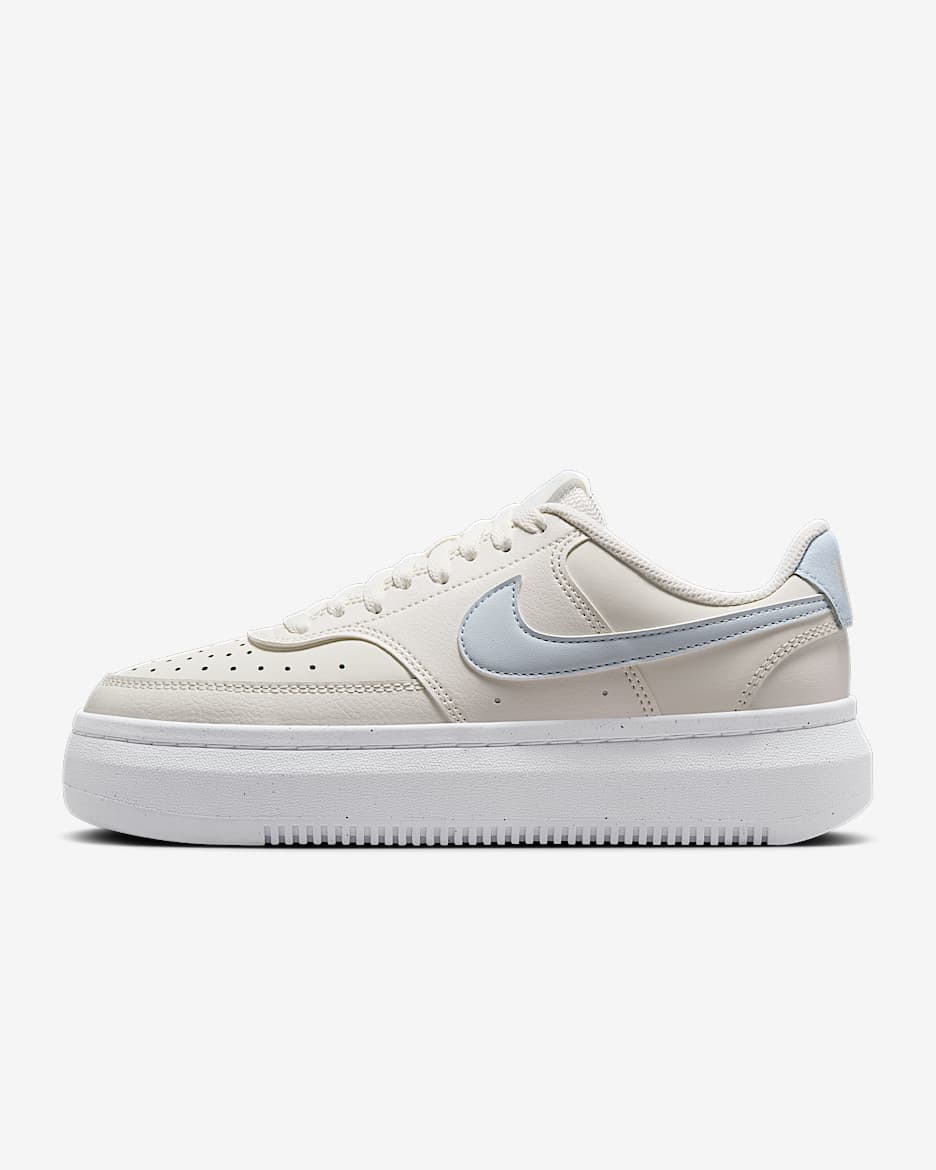 Calzado para mujer Nike Court Vision Alta - Vela/Blanco/Tinte azul