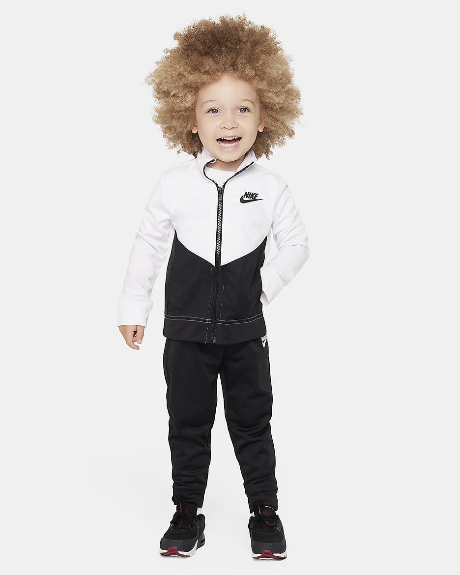 Conjunto de entrenamiento infantil Nike Core Tricot Set - Negro