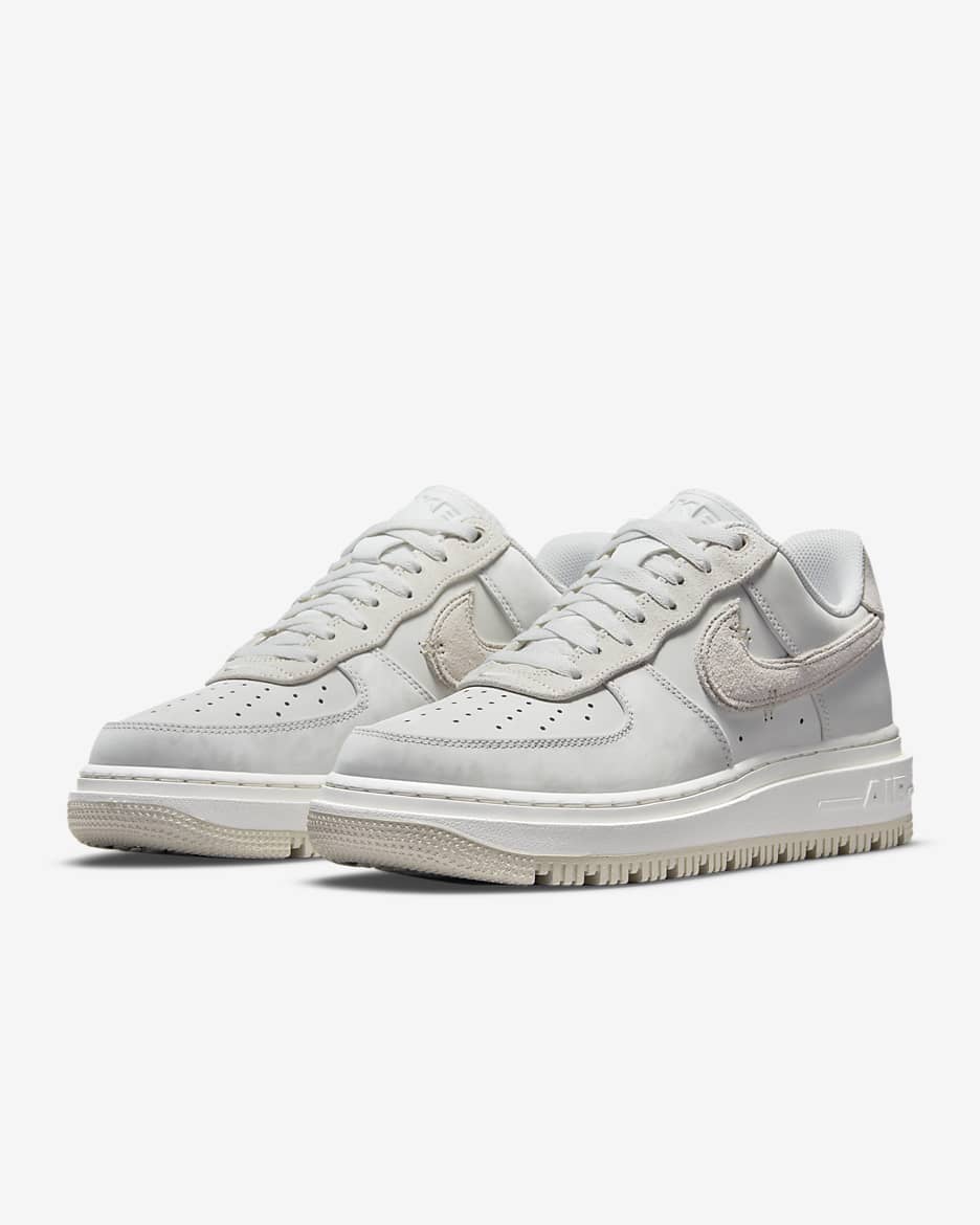 Nike Air Force 1 Luxe Men's Shoes - Summit White/Light Bone/Summit White
