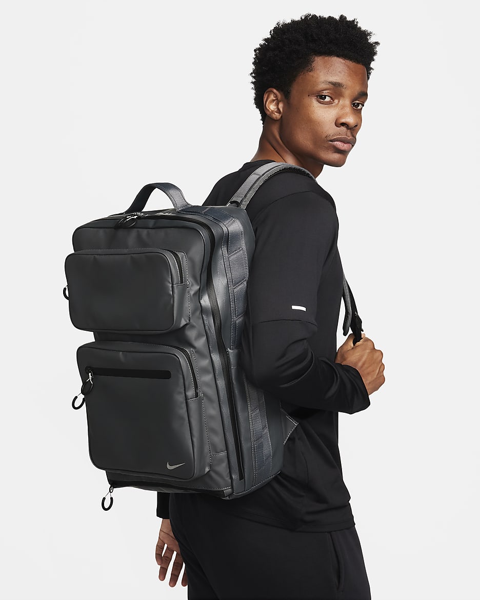 Nike Storm-FIT ADV Utility Speed Training Backpack (27L) - Iron Grey/Black/Reflect Silver