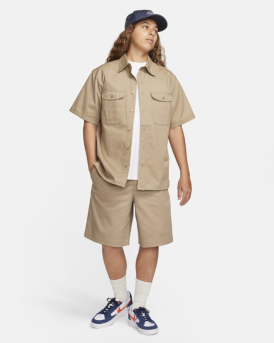 Nike SB Men's El Chino Skate Shorts - Khaki