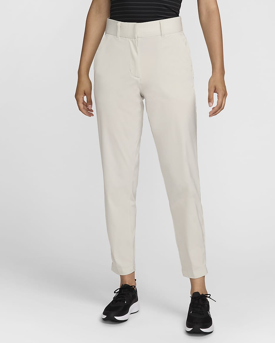 Nike Dri-FIT Tour Women's Golf Pants - Light Bone/Black