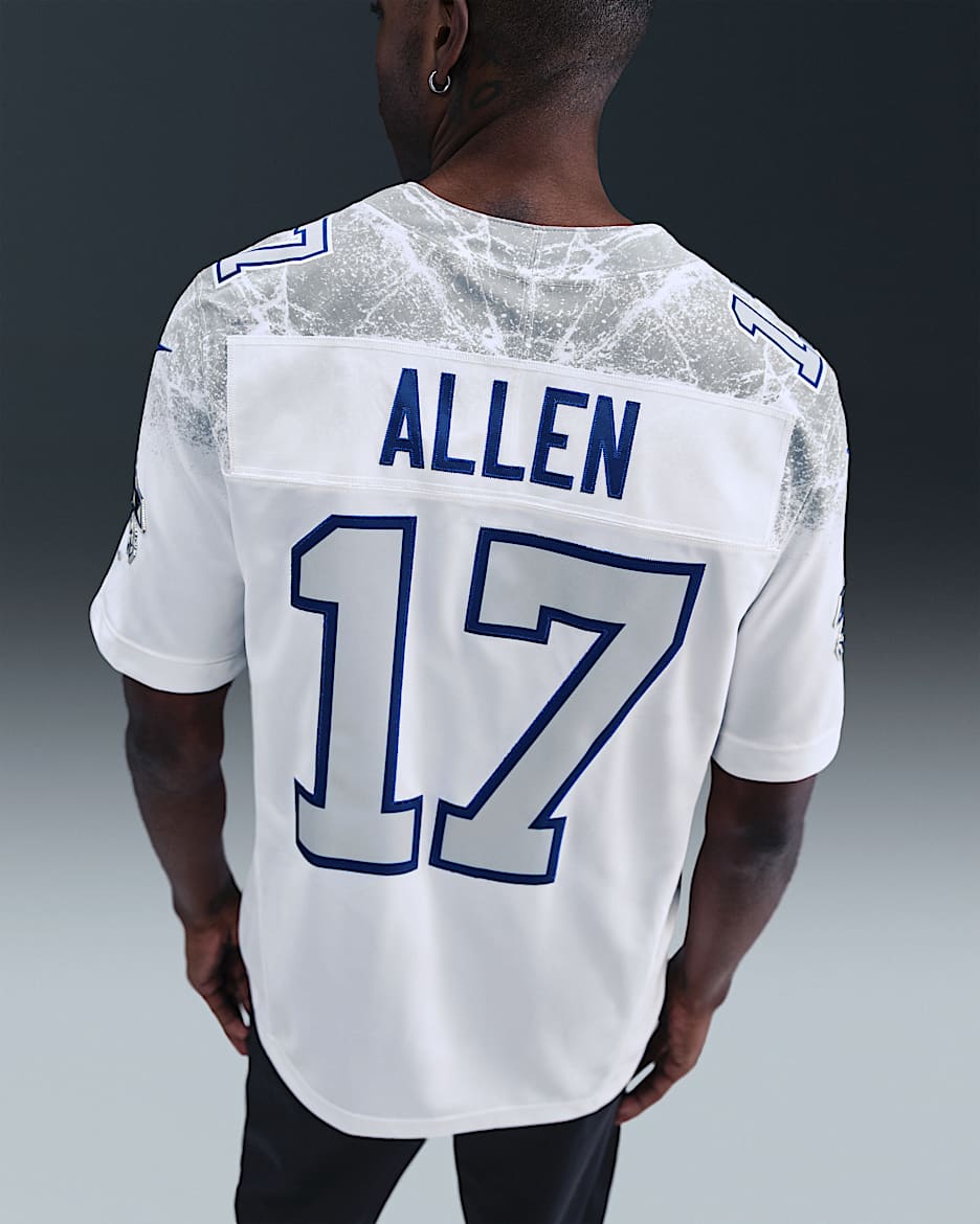 Josh Allen Buffalo Bills Rivalries Collection Men's Nike Dri-FIT NFL Limited Jersey