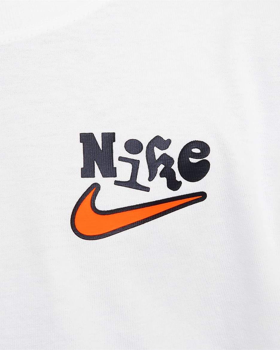 Nike Sportswear Big Kids' T-Shirt - White