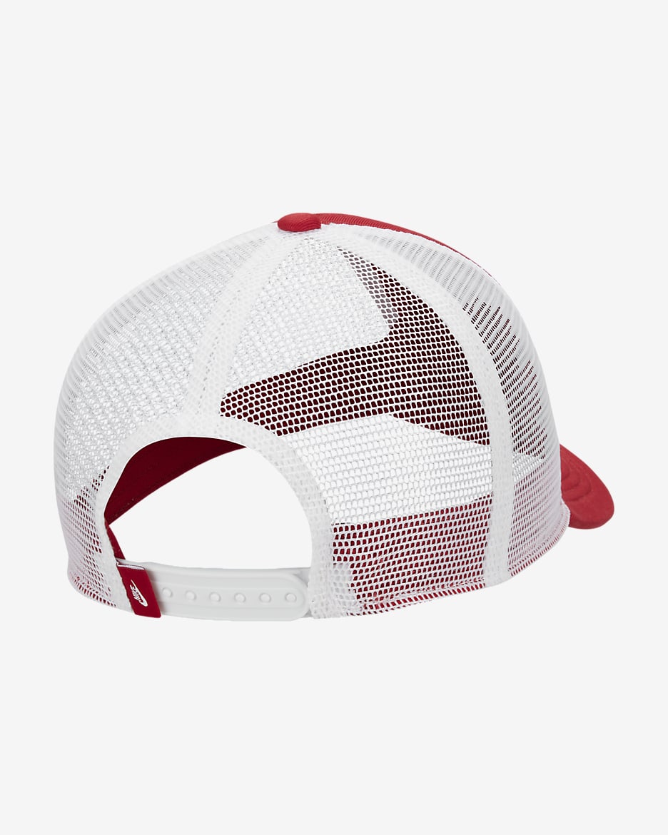 Liverpool F.C. Rise Nike Football Trucker Cap - Gym Red/White/White