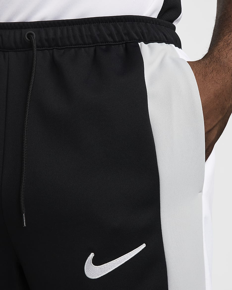 Track pants da calcio Dri-FIT Nike Academy – Uomo - Nero/Bianco/Light Smoke Grey/Bianco