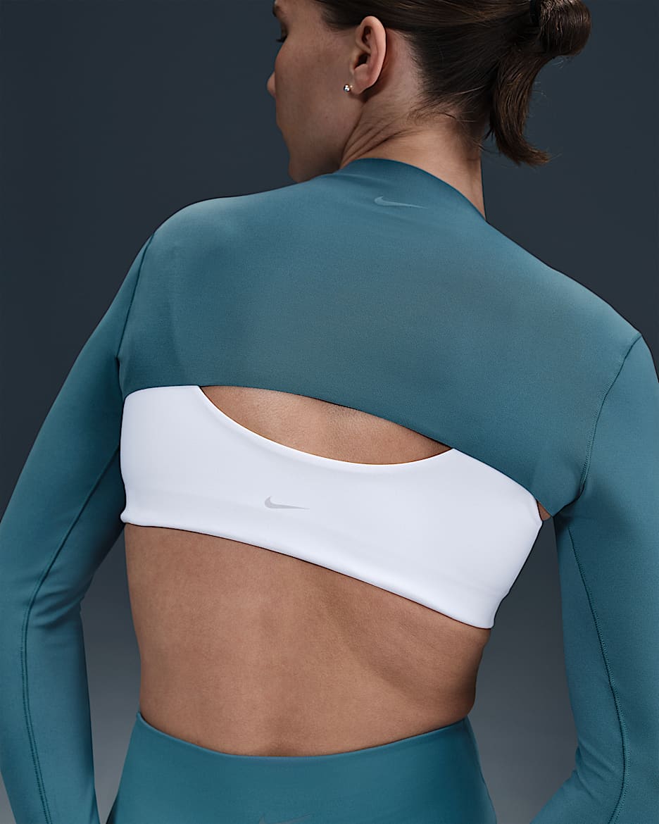 Nike Zenvy Women's Dri-FIT Long-Sleeve Shrug Top