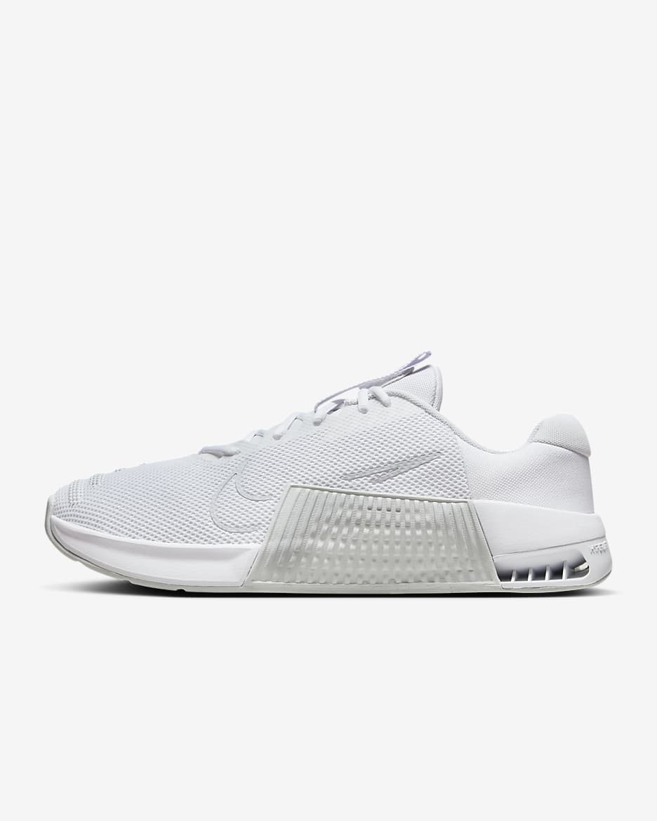 Pánské boty na cvičení Nike Metcon 9 - Bílá/Bílá/Pure Platinum/Pure Platinum