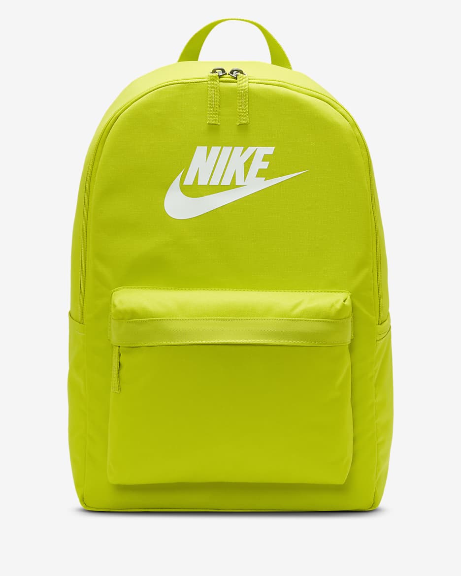 Nike Heritage Backpack (25L) - Bright Cactus/Bright Cactus/White