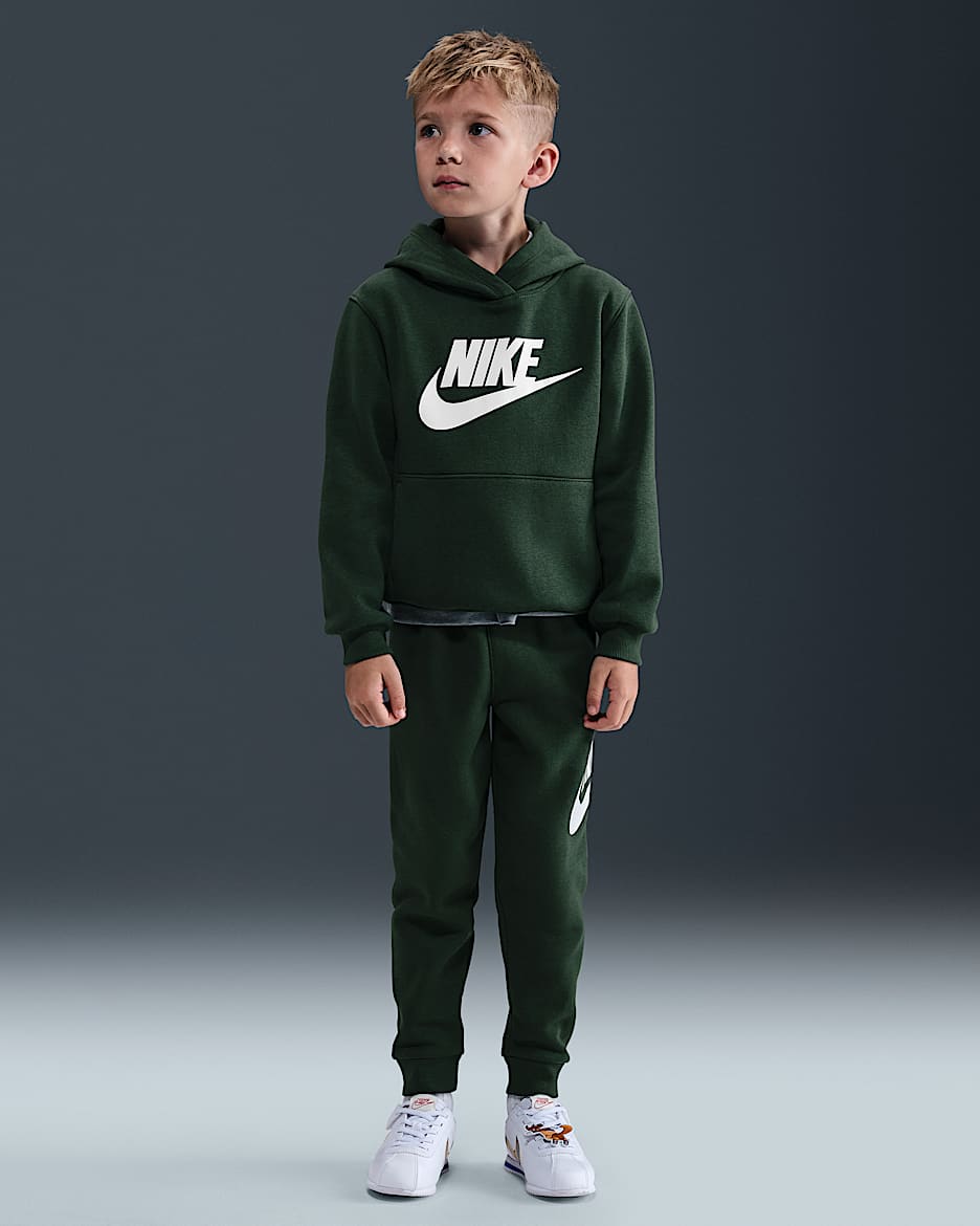 Nike Sportswear Club Fleece Little Kids' Hoodie Set - Fir