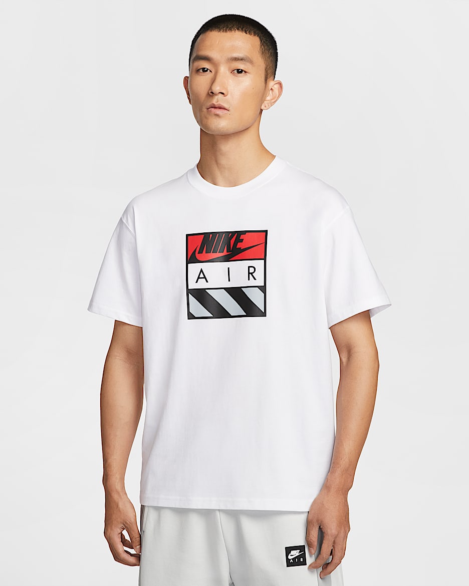 Nike Sportswear Men's Max90 T-Shirt - White