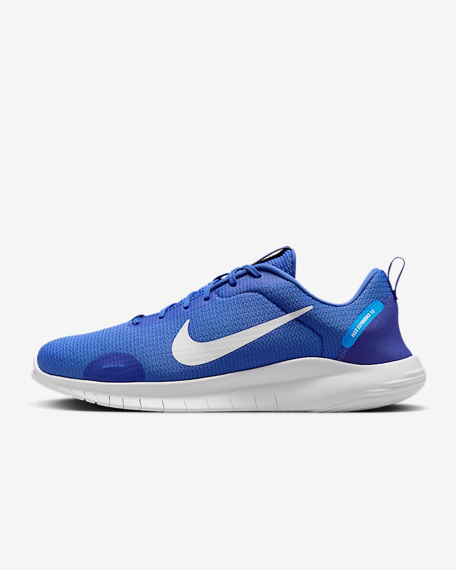 Nike Flex Experience Run 12 Men's Road Running Shoes - Comet Blue/Lapis/White