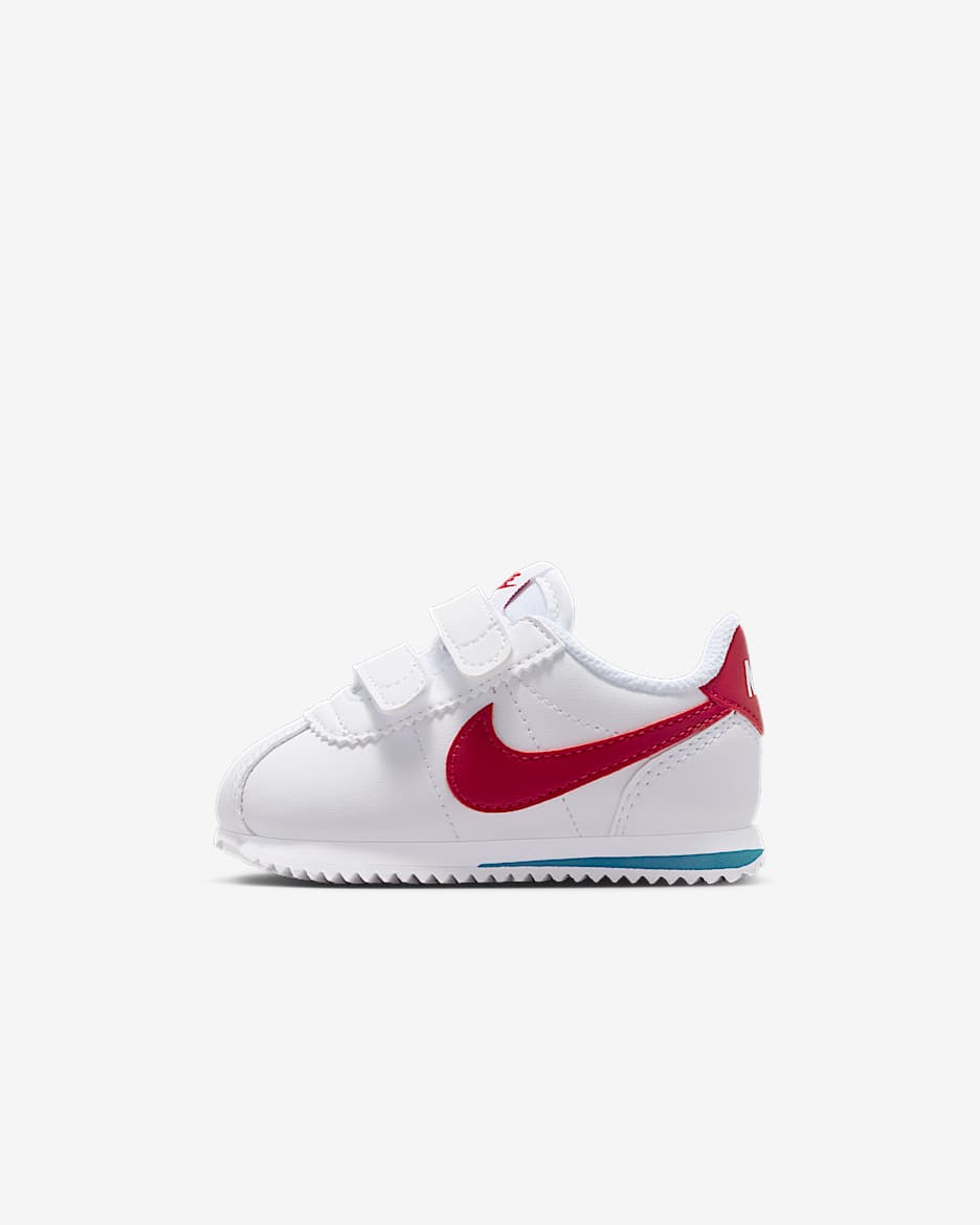 Nike Cortez Baby/Toddler Shoes - White/Varsity Blue/Varsity Red