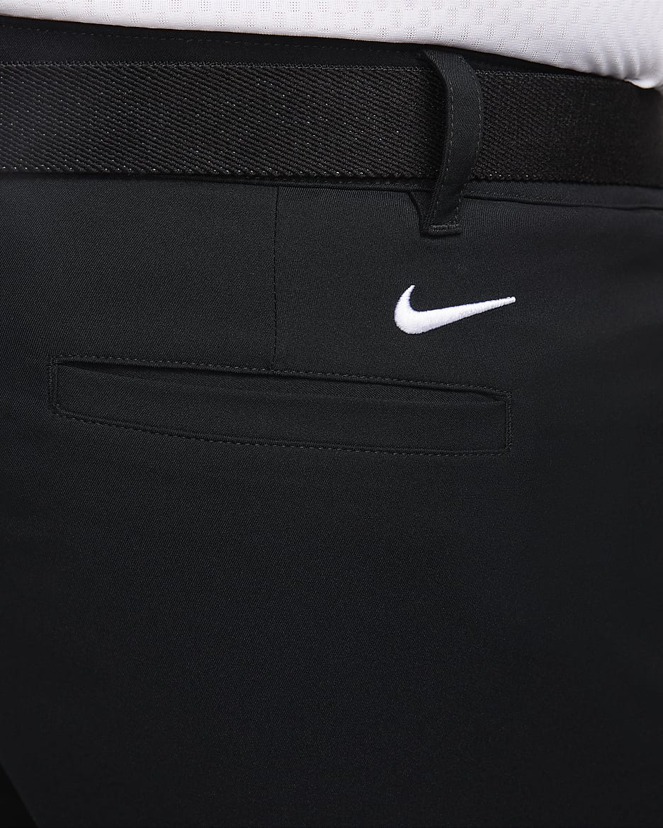 Pantaloni da golf Nike Dri-FIT Victory – Uomo - Nero/Bianco