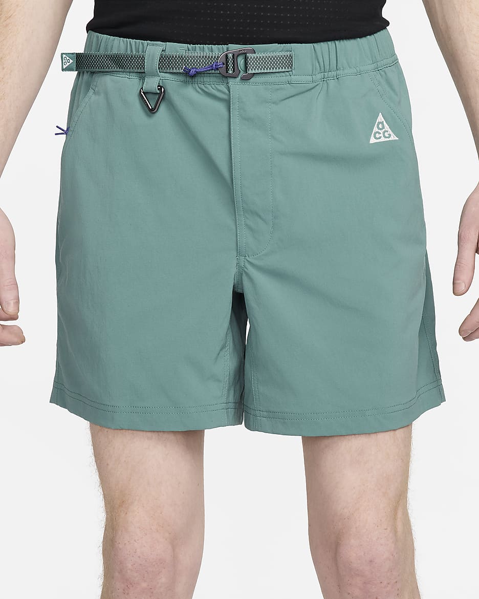 Nike ACG vevd turshorts til herre - Bicoastal/Vintage Green/Summit White