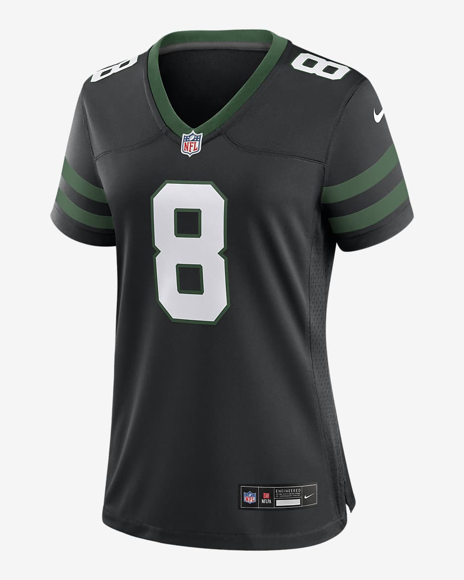 Aaron Rodgers New York Jets Women's Nike NFL Game Football Jersey - Black