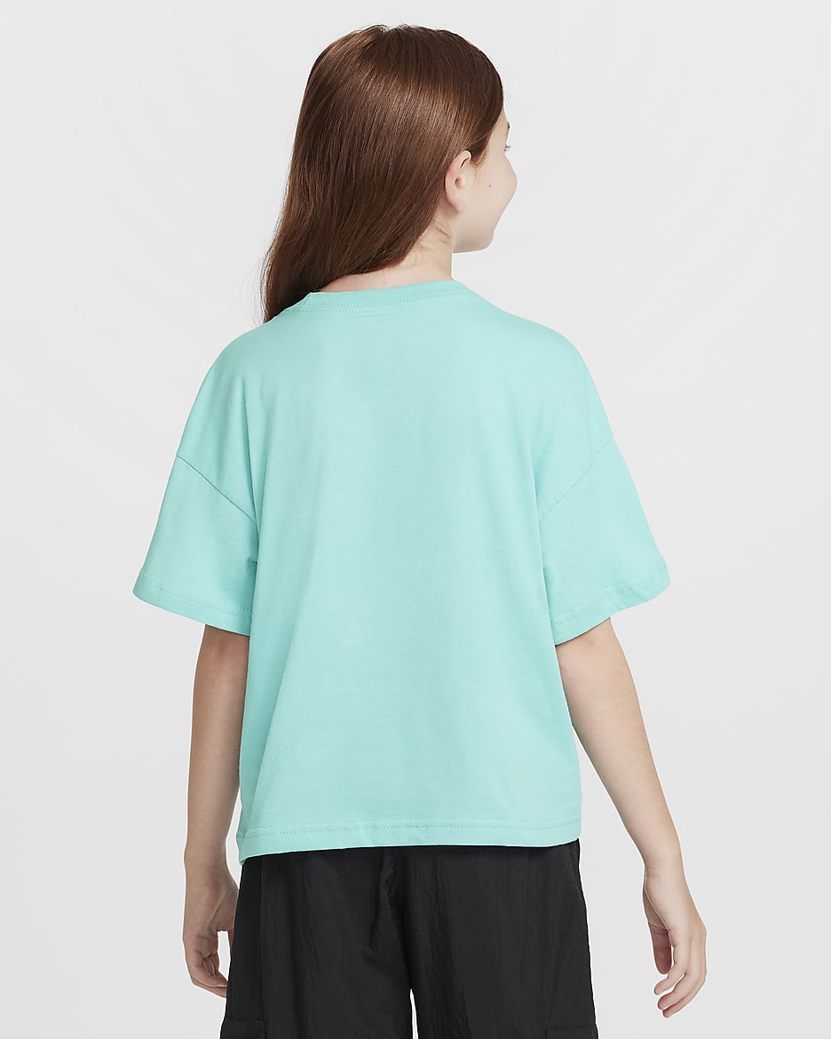 T-shirt Nike Sportswear Essential pour ado (fille) - Green Frost