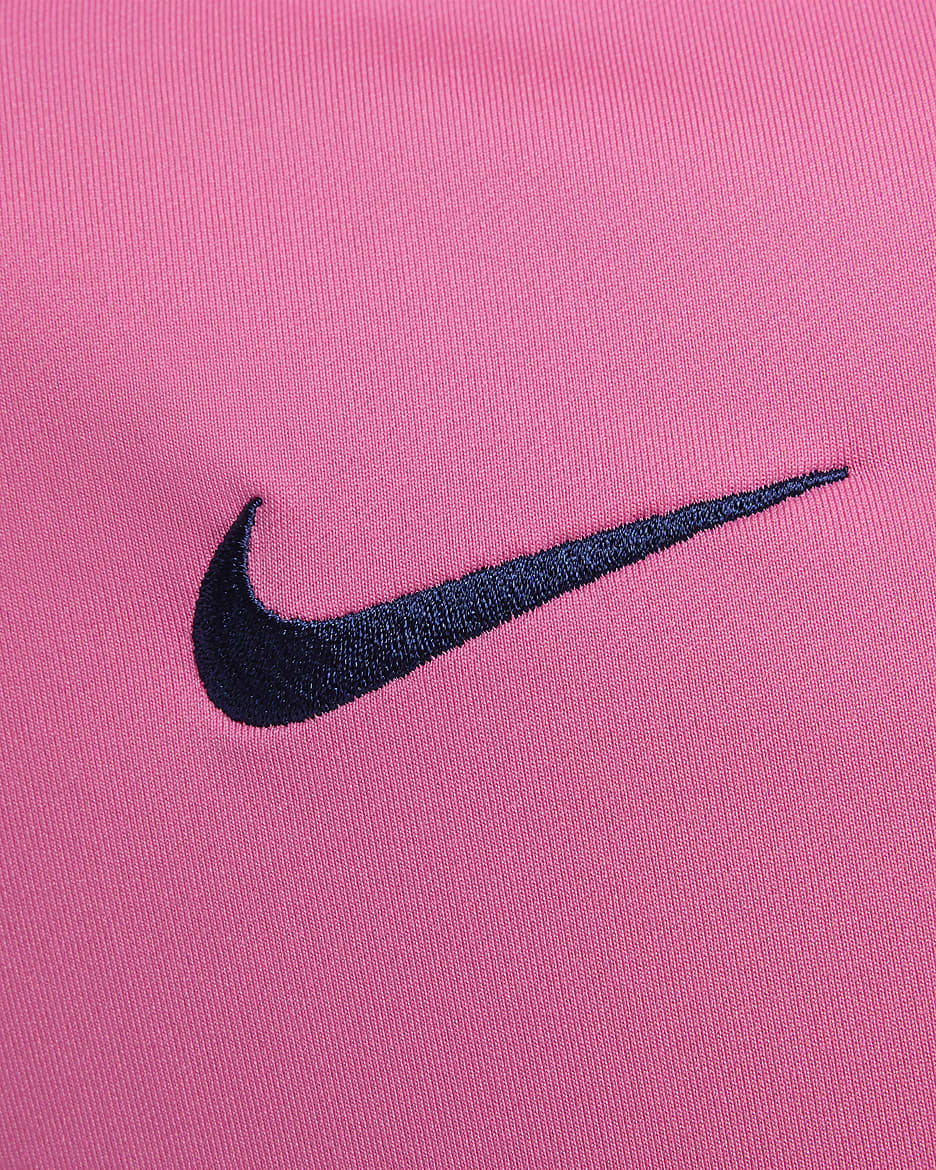 Męska treningowa koszulka piłkarska Nike Dri-FIT  Atlético Madryt Strike (wersja trzecia) - Pink Glow/Blue Void