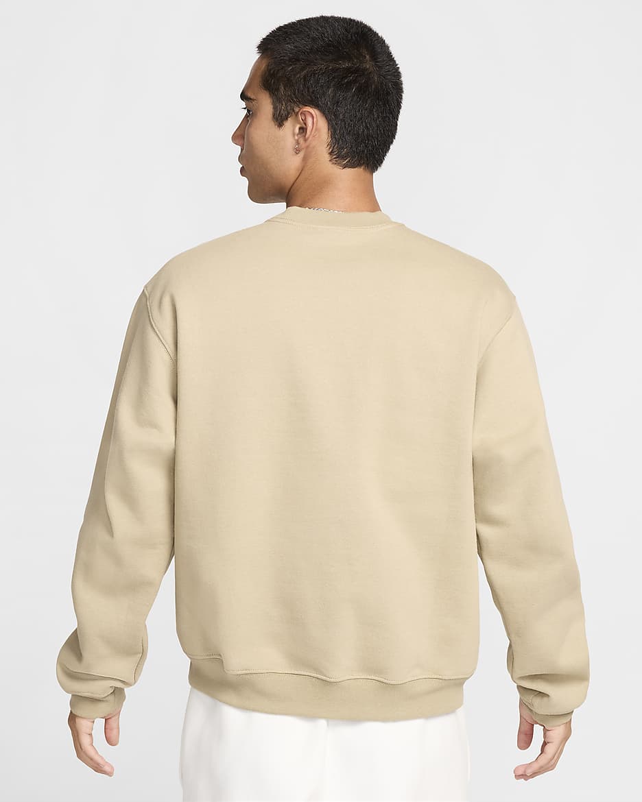 Nike "Made In the USA" Men's Crew Sweatshirt - Khaki/White