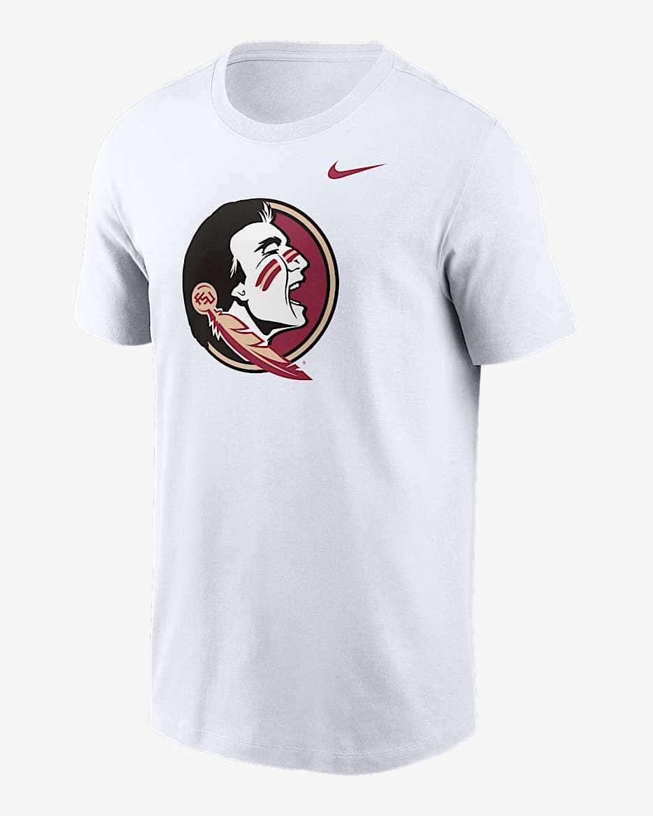 Florida State Seminoles Primetime Logo Men's Nike College T-Shirt - White