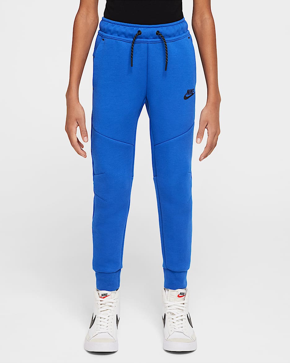 Nike Sportswear Tech Fleece Older Kids' Joggers - Game Royal/Black/Black